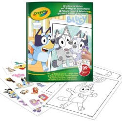 ALBUM COLOR   STICKER BLUEY