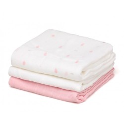 SET DA 3 MUSSOLE 70X70 CM...