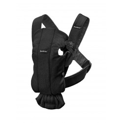 MARSUPIO MINI 3D MESH NERO