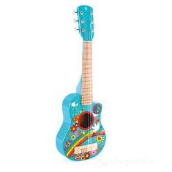 CHITARRA LAGUNA BLU IN LEGNO