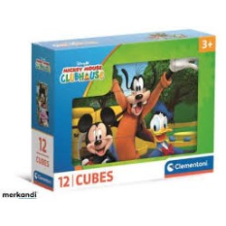  PUZZLE CUBI 12 PEZZI...