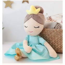 PELUCHE PRINCIPESSA BLU 40 CM