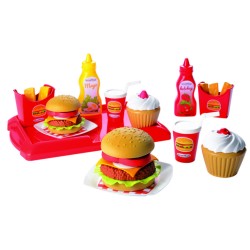SET HAMBURGER 25 PZ  100...