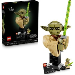BUSTO DI YODA STAR WARS LEGO