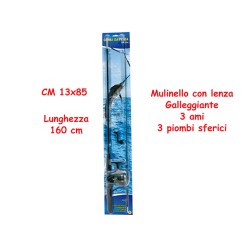 CANNA DA PESCA CON MULINELLO