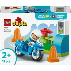 MOTOCICLETTA BLU DELLA...
