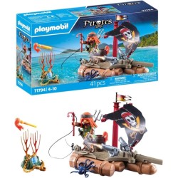 ZATTERA DEI PIRATI PLAYMOBIL