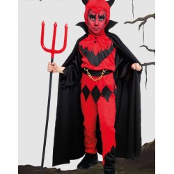 COSTUME DIAVOLO TAGLIA 9 10...