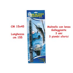 CANNA DA PESCA TELESCOPICA