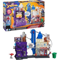 SPIDERMAN PLAYSET CITY SHOT...