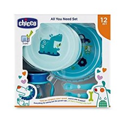SET PAPPA 12M  AZZURRO