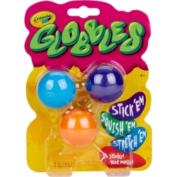 GLOBBLES BLISTER 3 PEZZI...