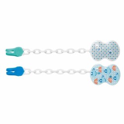CLIP CON CATENELLA AZZURRA