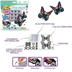 GLITTER DOTS  MAGICHE FARFALLE