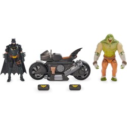 BATMAN MOTO CON 2 PERSONAGGI