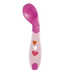 CUCCHIAIO ANGOLATO 8M  ROSA