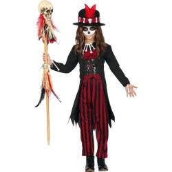 COSTUME VOODO GIRL 10-12 ANNI