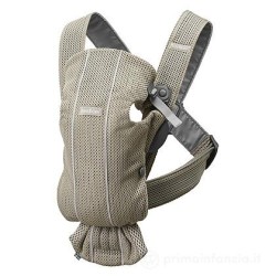 MARSUPIO MINI 3D MESH GREIGE