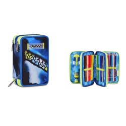 ASTUCCIO 3 ZIP CON COLORI...