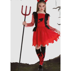 COSTUME DIAVOLETTA TAGLIA 7...