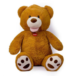 PELUCHE ORSO MARRONE CON...