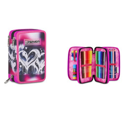 ASTUCCIO 3 ZIP CON COLORI...