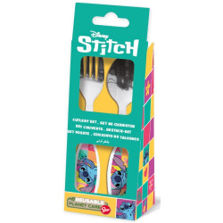 SET 2 POSATE IN METALLO STITCH