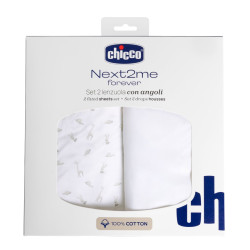 SET LENZUOLA COTONE 2 PEZZI...