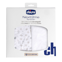 SET LENZUOLA COTONE 2 PEZZI...