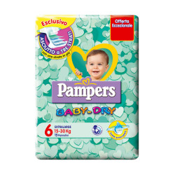 PANNOLINI BABY-DRY TG  6...