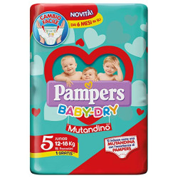 PANNOLINI MUTANDINO PAMPERS...