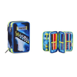 ASTUCCIO 3 ZIP CON COLORI...