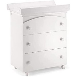 BAGNETTO IN LEGNO TRIS BIANCO