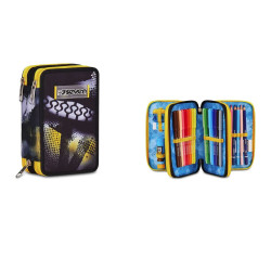 ASTUCCIO 3 ZIP CON COLORI...