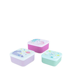 SET DA 3 PORTAMERENDA UNICORNO
