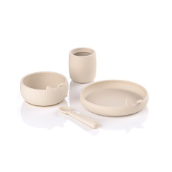 SET STOVIGLIE IN SILICONE MINT