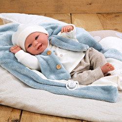 BAMBOLA SEBASTIAN BEBE' CM...