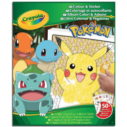 ALBUM COLOR   STICKER POKE'MON