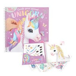 ALBUM CON STICKERS UNICORNO