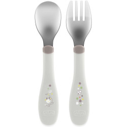 POSATE INOX 18 MESI  GRIGIO