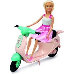 MOTO SCOOTER CON BAMBOLA...