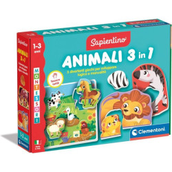 MONTESSORI ANIMALI 3 IN 1...