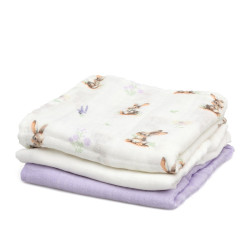 SET DA 3 MUSSOLE 70X70 CM...