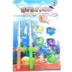 BLISTER CON 2 CANNE PESCA E...
