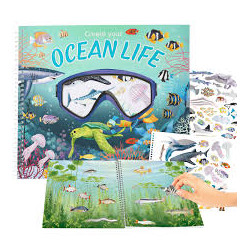 ALBUM CON STICKERS ANIMALI...