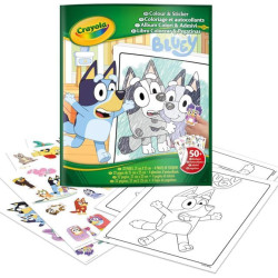 ALBUM COLOR   STICKER BLUEY