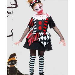 COSTUME HORROR CLOWNETTA...