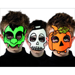 MASCHERE TESSUTO HALLOWEEN...