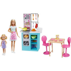BARBIE E CHELSIE CON CUCINA...