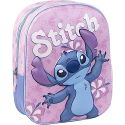 ZAINETTO ASILO 3D STITCH LILLA